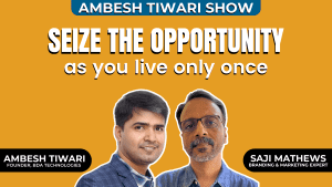 Read more about the article Seize the opportunity as you live only once Ft Saji Mathews